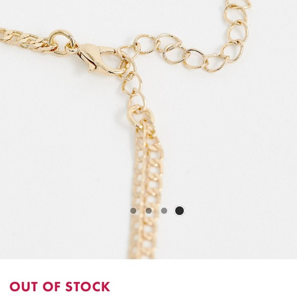 NWT gold layered pendant necklace - Picture 4 of 4